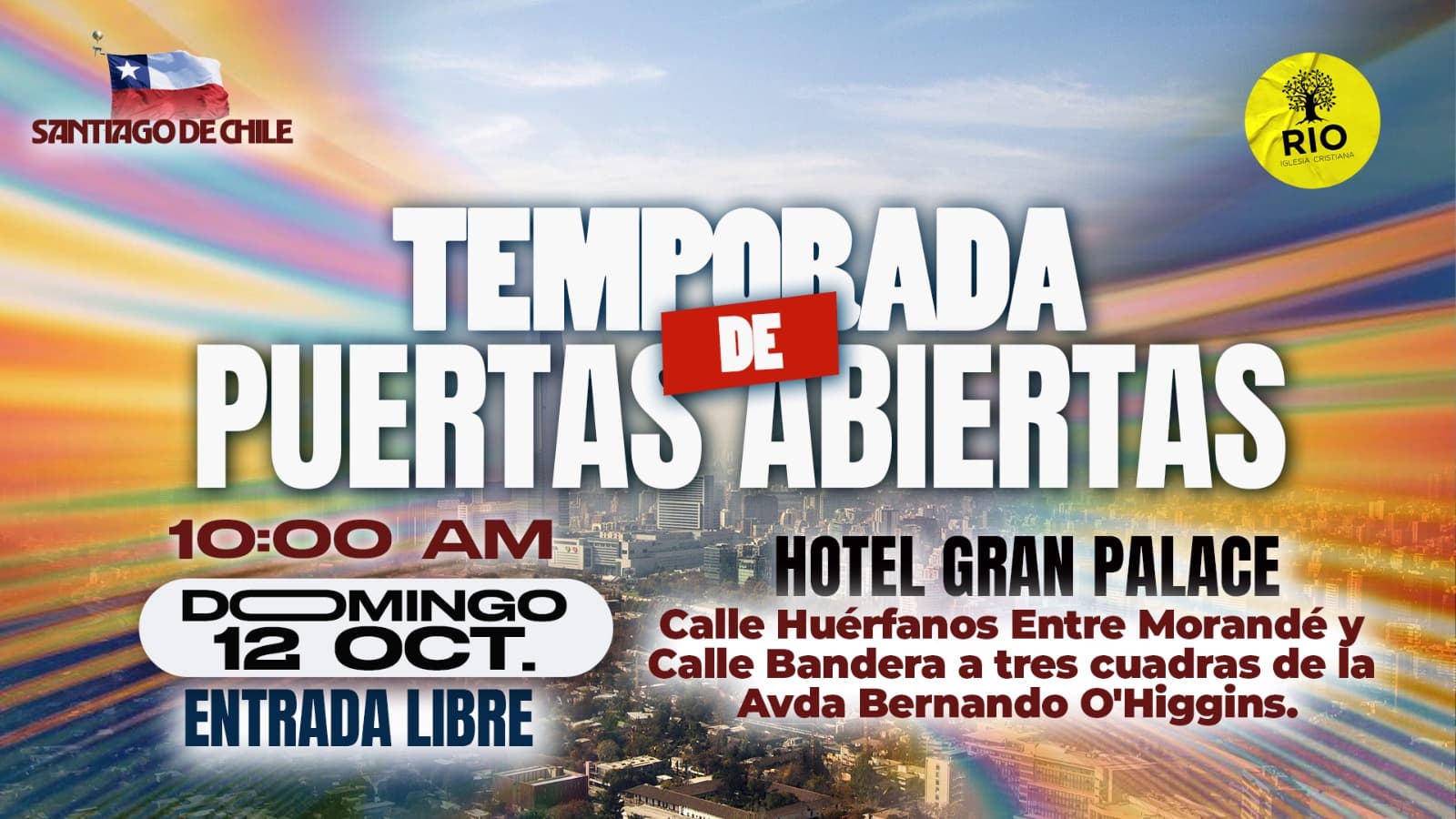 Iglesia RIO Chile 12 Oct